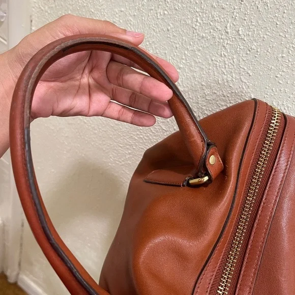 Coach Brown Legacy Haley Leather Handbag - Picture 7 of 12